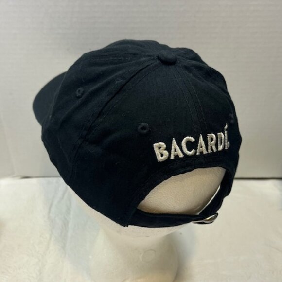 Bacardi Spice Things Up Adjustable Cotton Baseball Cap Black PROMO HAT - Picture 9 of 10